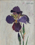 Load image into Gallery viewer, Mid Century Vintage Original Floral Oil Painting From Sweden