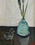 Load image into Gallery viewer, Mid Century Vintage Original Floral Oil Painting From Sweden