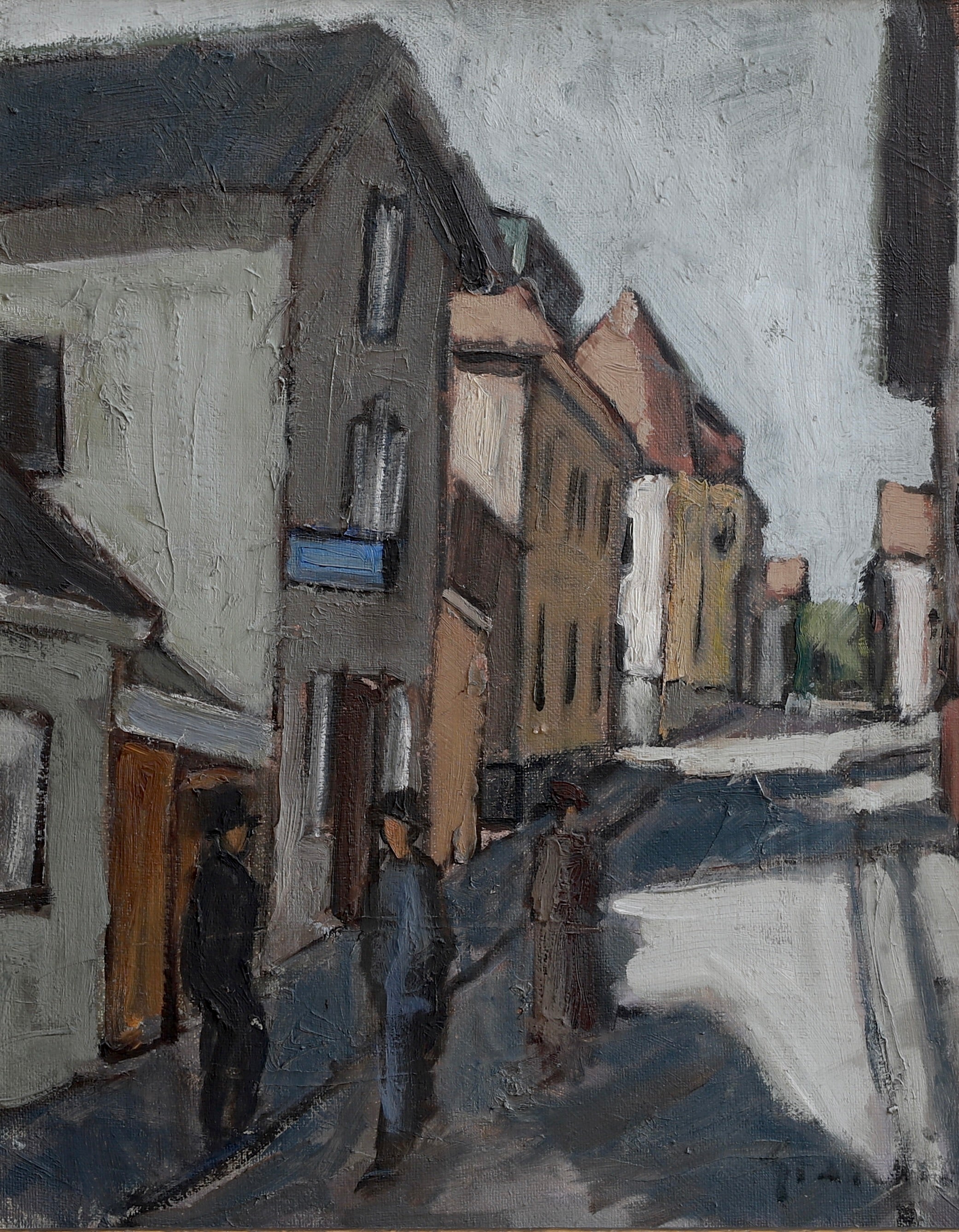 Vintage Landscape Oil Painting by S Grandin Sweden