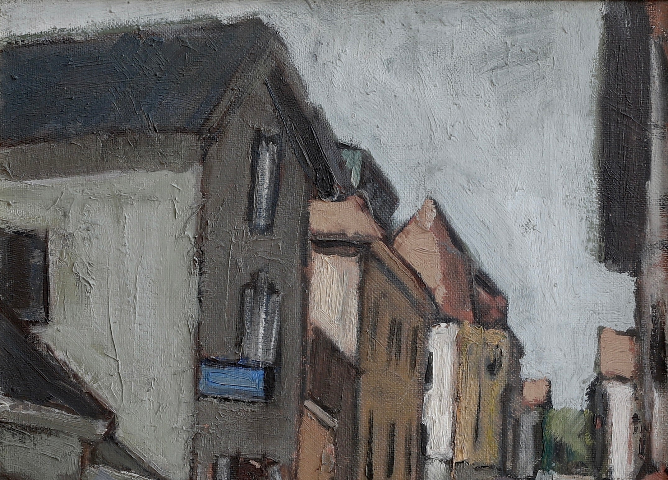 Vintage Landscape Oil Painting by S Grandin Sweden