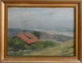 Load image into Gallery viewer, Mid Century Vintage Original Landscape Oil Painting From Sweden