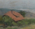 Load image into Gallery viewer, Mid Century Vintage Original Landscape Oil Painting From Sweden