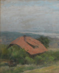Load image into Gallery viewer, Mid Century Vintage Original Landscape Oil Painting From Sweden