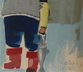 Load image into Gallery viewer, Vintage Art Room Fisherman's Portrait Sweden