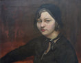 Load image into Gallery viewer, Vintage Woman's Portrait Oil Painting From Sweden