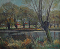 Load image into Gallery viewer, Original Oil Painting Vintage Mid Century By T Almgren Sweden