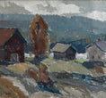 Load image into Gallery viewer, Vintage Art Room Original Oil Painting from Sweden