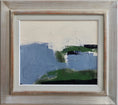 Load image into Gallery viewer, Vintage Art Room Abstract Landscape  in Vintage Frame from Sweden