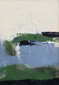 Load image into Gallery viewer, Vintage Art Room Abstract Landscape  in Vintage Frame from Sweden