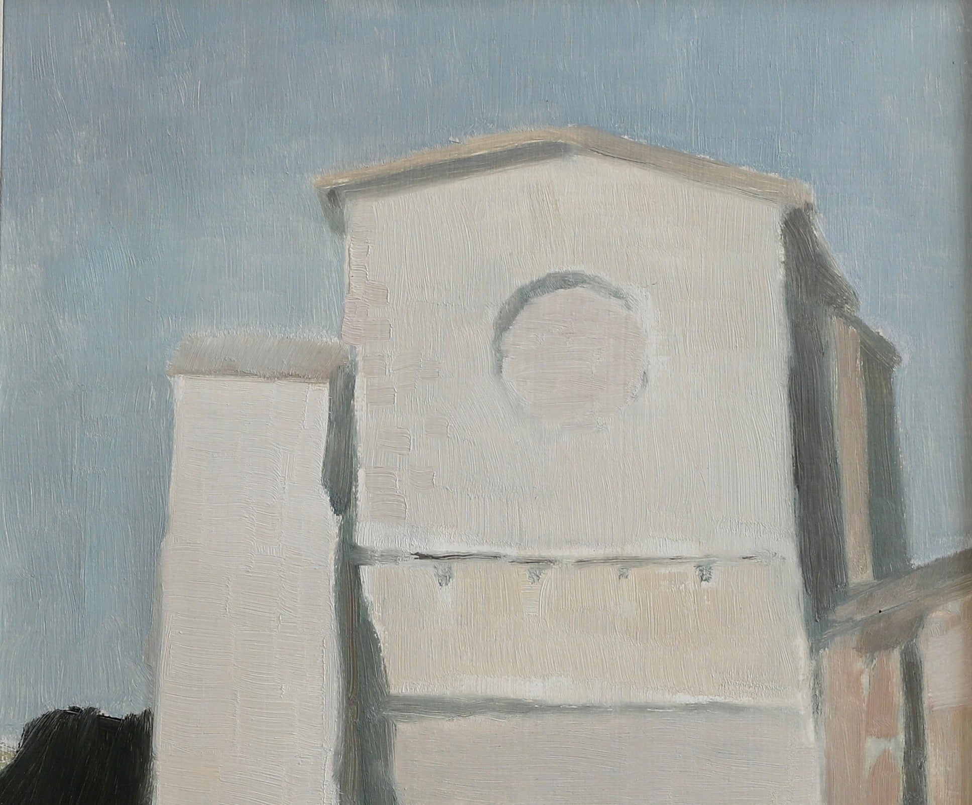 Mid Century Original Landscape Oil Painting from Sweden