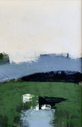 Load image into Gallery viewer, Vintage Art Room Abstract Landscape  in Vintage Frame from Sweden