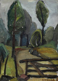 Load image into Gallery viewer, Mid Century Original Vintage Oil Painting from Sweden