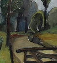 Load image into Gallery viewer, Mid Century Original Vintage Oil Painting from Sweden