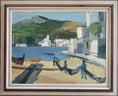 Load image into Gallery viewer, Vintage Art Room Mid Century Original Oil Painting from Sweden