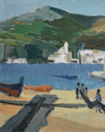 Load image into Gallery viewer, Vintage Art Room Mid Century Original Oil Painting from Sweden