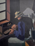 Load image into Gallery viewer, Original Vintage Oil Painting By T Ahlm Sweden