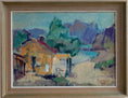 Load image into Gallery viewer, Mid Century Vintage Coastal Painting from Sweden 1950