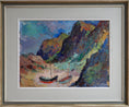 Load image into Gallery viewer, Vintage Art Room Mid Century Original Oil Painting from Sweden