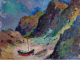Load image into Gallery viewer, Vintage Art Room Mid Century Original Oil Painting from Sweden