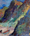 Load image into Gallery viewer, Vintage Art Room Mid Century Original Oil Painting from Sweden