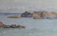 Load image into Gallery viewer, Vintage Art Coastal Oil Painting from Sweden