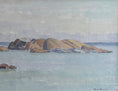 Load image into Gallery viewer, Vintage Art Coastal Oil Painting from Sweden