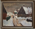 Load image into Gallery viewer, Vintage Art Mid Century Oil Painting By G Ekdahl Sweden