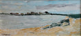 Load image into Gallery viewer, Vintage Art Coastal Oil Painting from Sweden