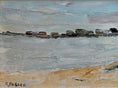 Load image into Gallery viewer, Vintage Art Coastal Oil Painting from Sweden