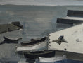Load image into Gallery viewer, Mid Century Coastal Oil Painting By A Erwö Sweden