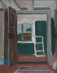 Load image into Gallery viewer, Mid Century Interior Oil Painting From Sweden