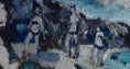 Load image into Gallery viewer, Vintage Beach Oil Painting by from Sweden by B Wahlberg