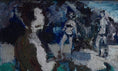 Load image into Gallery viewer, Vintage Beach Oil Painting by from Sweden by B Wahlberg