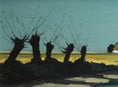 Load image into Gallery viewer, Original Vintage Mid Century Farmhouse Oil Painting Sweden