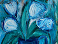 Load image into Gallery viewer, Original Mid Century Floral Painting From Sweden