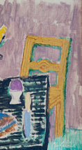 Load image into Gallery viewer, Original Mid Century Still Life Oil Painting From Sweden