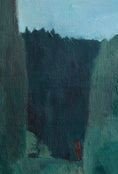 Load image into Gallery viewer, Mid Century Original Landscape Oil Painting from Sweden