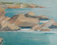 Load image into Gallery viewer, Mid Century Coastal Oil Painting By Nordengren Sweden