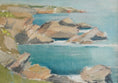 Load image into Gallery viewer, Mid Century Coastal Oil Painting By Nordengren Sweden