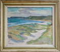 Load image into Gallery viewer, Mid Century Original Coastal Oil Painting From Sweden