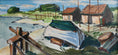 Load image into Gallery viewer, Mid Century Original Coastal Oil Painting From Sweden