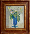 Load image into Gallery viewer, Original Still Life Floral Oil Painting Sweden 1952