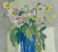 Load image into Gallery viewer, Original Still Life Floral Oil Painting Sweden 1952