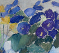 Load image into Gallery viewer, Vintage Art Still Life of Daffodils Original Oil Painting From Sweden