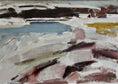 Load image into Gallery viewer, Vintage Art Room Mid Century Coastal Oil Painting From Sweden