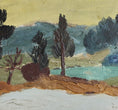 Load image into Gallery viewer, Vintage Winter Landscape Painting from Sweden by G Brunius