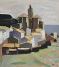 Load image into Gallery viewer, Vintage Landscape Oil Painting by T Nilsson from Sweden