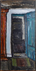 Load image into Gallery viewer, Vintage Art Room Original interior Oil Painting Sweden 1953
