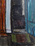 Load image into Gallery viewer, Vintage Art Room Original interior Oil Painting Sweden 1953