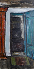 Load image into Gallery viewer, Vintage Art Room Original interior Oil Painting Sweden 1953